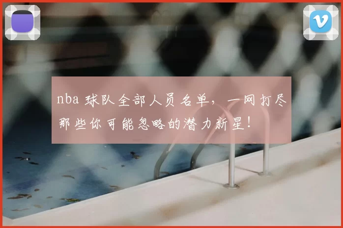 nba 球队全部人员名单,一网打尽那些你可能忽略的潜力新星!