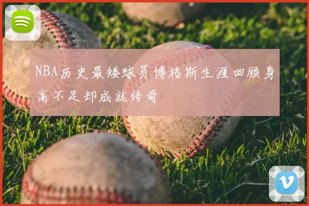 NBA历史最矮球员博格斯生涯回顾身高不足却成就传奇