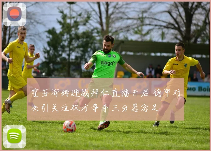 霍芬海姆迎战拜仁直播开启 德甲对决引关注双方争夺三分悬念足