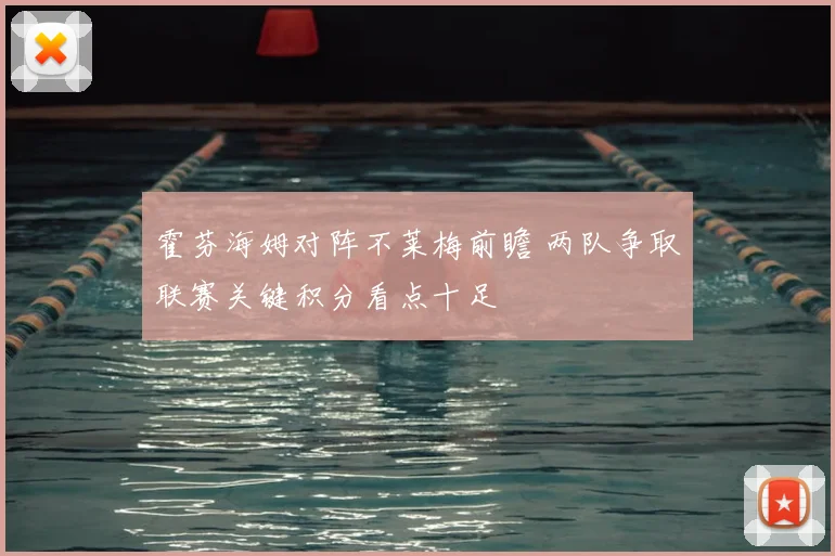 霍芬海姆对阵不莱梅前瞻 两队争取联赛关键积分看点十足